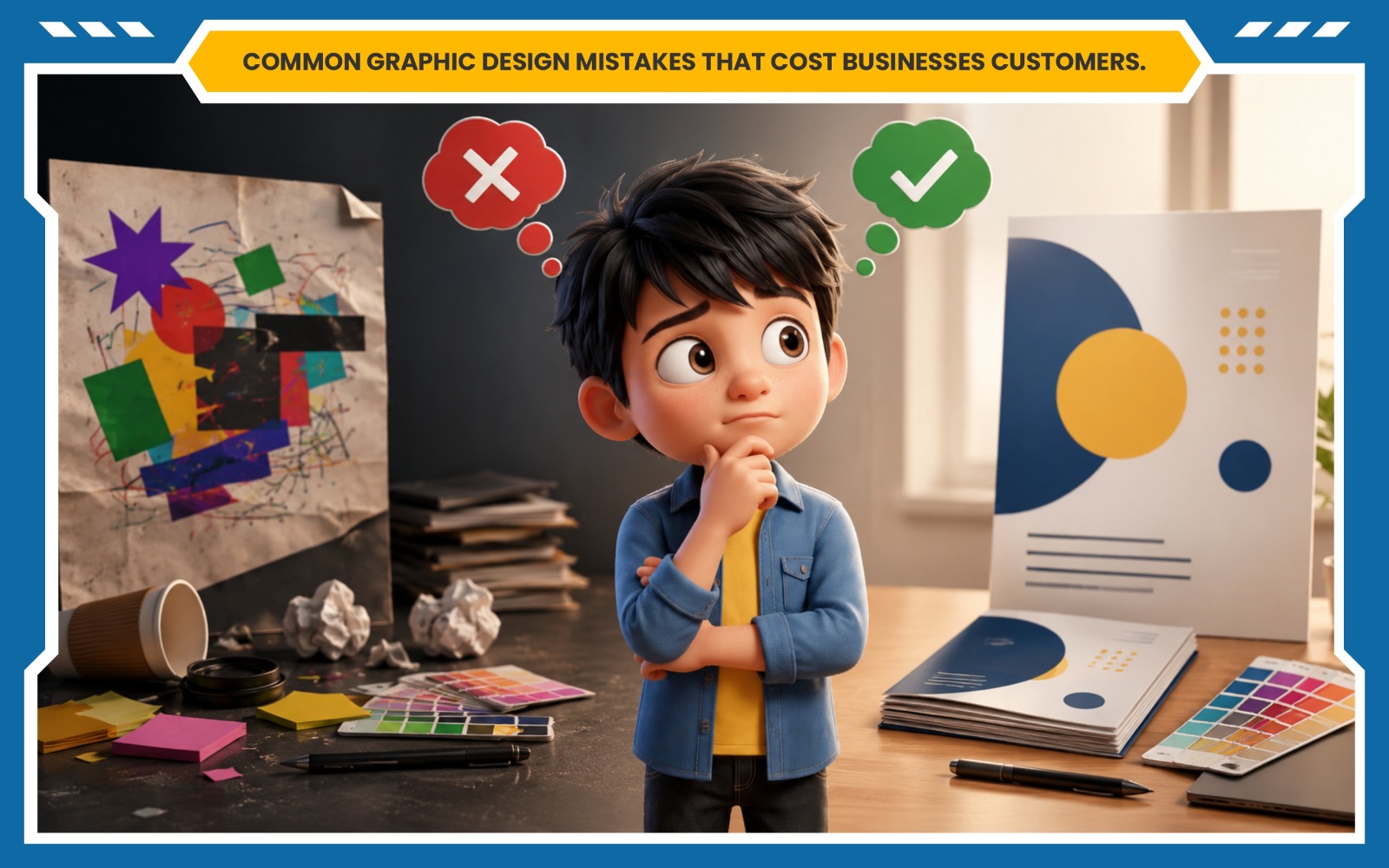 Common Graphic Design Mistakes That Cost Businesses Customers